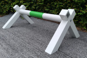 Skinny Jump: green stripe